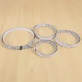 4 Pieces Self-Adhesive Measuring Tape,Steel Ruler for Measuring. 