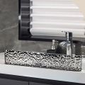 Durable Plastic Sink Splash Guard water ripple Heightenin Sink Guard Baffle Plate Reusable Leakage hole Washbasin baffle Kitchen. 
