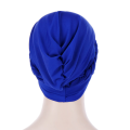 Style Hijab Turban Fashionable Braid Toe Cap Milk Silk Inner Cap Single Twist Silk Braided Turban for Wear Daily. 