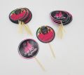 SQUID GAME THEME CUPCAKE TOPPERS PACK OF 10 CUPCAKE TOPPERS. 