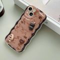 For iPhone 13 Wave 3D Chocolate Phone Case. 