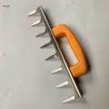 Tiling Masonry Tool Notch Trowel Lightweight Easy to Push and Pull Professional Paving Tiles Device Tiles Flooring Hand Trowel for Craftsmen. 