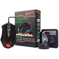 UtechSmart Gaming Mouse, UtechSmart Uranus 16400 DPI Metal Base MMO/FPS High Precision Laser Gaming Mouse- Lithoclase. 