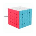 Original Rubiks Cube 5x5 Sticker Less Best Quality Fast Speed Magic Rubik Speed Cube Educational Puzzle Toys. 