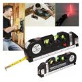 NEW ARRIVAL 5 in 1 Multi Purpose Laser Level Pro 3 Laser Leveler Laser Level Scale Laser Blister Level Steel Inchi Tape Measuring Tape Aligner Metric Ruler Measure Tape Ruler Magnet Level Infrared Laser Level, Electric Hand Tools Power Tools - NEW Style. 