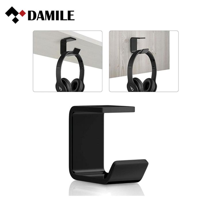 DAMILE SY-0012 Headphone Bracket Head-mounted Headset Internet Cafe Hanger Game Display Stand Anchor Headset Shelf Sturdy Holder Computer Office