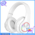 B39 Wireless Headphones Foldable Colorful Breathing Lights Support TF Card Bluetooth-compatible 5.0 Stereo Heavy Bass Headsets for Gaming. 