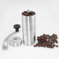 Portable Stainless Steel Manual Coffee Grinder Hand Crank Bean Mill Grind Tool. 