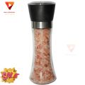 Salt and Pepper Grinder - Adjustable Ceramic Pink Salt Grinder & Pepper Grinder - Manual Operated. 