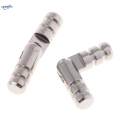 10x Copper Barrel Gift Wooden Box Cylindrial Hinge Hidden 25*5mm. 