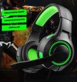 7245 Game Headset Surround Stereo Headphones with Microphone LED Colorful Lights earphone Works for Laptop Computer Tablet Gamer / Stereo Gaming Headphone with Microphone & RGB LED for PC, Laptop & Gaming Console. 