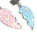 Carat Friendship Necklaces All Match Sequin Heart Broken Necklaces Bracelets. 