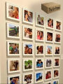 Set of 30 Customized Photo Frames, Wall Hanging Frame set. 