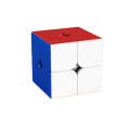 Best Quality Rubik's Cube 2x2, Sticker less, Puzzle Cube, Speed Cube, Fast Speed Magic Cube Stickerless 2x2x2, Educational Puzzle Toys. 