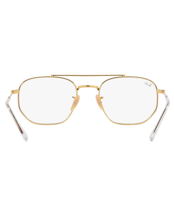 Ray-Ban%20Irregular%20Metal%20Polished%20Gold%20Frame%20Clear/Blue%20Photochromic%20Lenses-RB3707-001/GG-54%20-%20Image%204