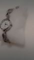 Watch for girls|woman|ladies|gift|Elegant Silver Bracelet Watch with Crystal Accents For girl and woman. 