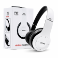 Special Edition P47 Over-Ear Wireless Bluetooth Headphones with Pop Window, Adjustable Headband, TF Card and FM Radio Support, Foldable Design, Hands-Free Calling. 