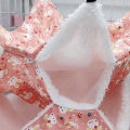 Squirrel Nest Cartoon Pattern Keep Warmth Soft Texture Small Animal Hamster Squirrel Nest House Pet Product. 