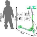 Kids Scooter- 3 Wheeler Sooter for Kids- Kids Scooty for boys and girls- Foldable and Adjustable Height Handle. 