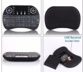 Mini Keyboard i8 with Backlight 2.4GHz Wireless Keyboard Air Mouse Touchpad for Android, pc, tv, box multipurpose. 