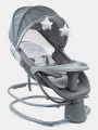 "Mastela 4in1 Multi-Functional Foldup Bassinet Swing with Tray & Net - 8113 | Baby Jhoola for Sleeping, Electric Swing, Bassinet for Baby. 