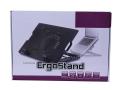 ERGOSTAND - Laptop Stand & Cooling Pad - Adjustable - USB Powerful Single Big Cooling FAN (Daraz Like New). 
