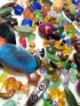 Mix Beads - 100g Mixed Sizes, Shapes, and Colors for DIY Crafting and Jewelry. 