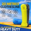 Cloth Nylon Rope 20m Nylon, Plastic High Quality Plastic Rope For Moving Gripping Equipment Packing Rope  سامان پیکنگ رسی. 