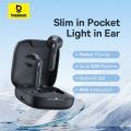 Baseus E16 Ture Wireless Earbuds TWS 5.3 Bluetooth Earphone with IPX4 Waterproof 30h Music Time. 