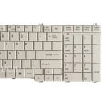 Laptop Notebook Keyboard Toshiba Satellite C650 Series P/N K000110240 –  White. 