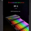 JONSBO PSU Extension Cable RGB Trunking Cover Rainbow Bridge. 