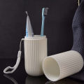 Portable Toothbrush Kit Case Toothpaste Cup Holder Protect Storage Box Travel Organizer Storage Cover Travel Toothbrush holder case Best for Travel Bathroom Accessories. 