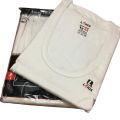 Pack of 2 Men's Sando Banyan - Laiqa Cotton Vest - White Inner wear Without Sleeves. 