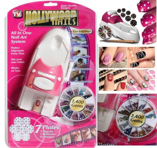 Hollywood Nails - All In One Nail Art System