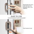 Child Safety Fridge Door Lock for Kids & Babies – Strong Adhesive Refrigerator Lock, Double Press Opening, Baby Proof Home Protection. 