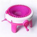 Hand Knitting Machine Knit for Scarf Hat 22 Pins Needle Positions Big Educational Learning Toy for Children. 