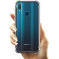 Vivo Y11 Transparent Jelly Back Cover Soft Crystal Clear Shockproof Protective Case. 