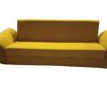 Sofa CumBed 3 Seater With Storage  Yellow  Valvet & Custumize Colours Special Offer Available From Customized........ 