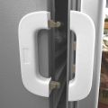 Child Safety Fridge Door Lock for Kids & Babies – Strong Adhesive Refrigerator Lock, Double Press Opening, Baby Proof Home Protection. 