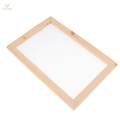 Ancient Wooden Paper Making Mould Frame Paper Recycling Art Craft. 