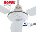 Royal Fans Ceiling Fan - Hi Standard Deluxe Model - 56'' - White. 
