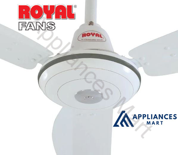 Royal Fans Ceiling Fan - Hi Standard Deluxe Model - 56'' - White