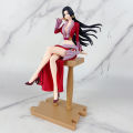 BataBata Anime One Piece Luffy Ace Nami Hancock Figure Bar position Sitting posture Action Figure PVC Model Doll Collection Toy Gift Kids. 