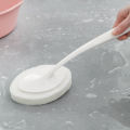 Home Supplies Multifunction Bath Cleaning Brushes Sponge Brush Toilet Brush Kitchen Bathroom Cleaning Tools 1Pcs. 