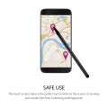 Universal 2 In 1 Premium Stylus Pen for Phone Tablet Touch Pen Drawing Capacitive Screen Pencil High Quality Resistive Pen Touch Screen Stylus Pens for Tablet - Black. 