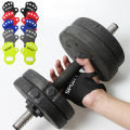 Weight Lifting Hand Grips Rubber Padded Workout Grips Gloves For Palm Protection Weightlifting Gymnastics Palm Protector Hudduo. 