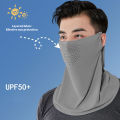 UV Protection Outdoor Neck Wrap Cover Sports Sun Proof Bib Ice Silk Mask Face Cover Neck Wrap Cover Sunscreen Face Scarf Demoo. 