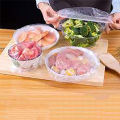 50 PCS Disposable Cling Film Cover Elastic Food Storage Covers Disposable Bowl Covers Dish Plate Covers Transparent Universal Food Cover Stretch Lids For Cookware Kitchen Seal Lid Preservation Vacuum Food Storage Dust Proof Plastic Fresh Covers. 