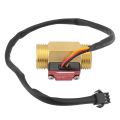1 Piece of Yf-B1 Turbine Water Flow Sensor G1 / 2 Inch Electromagnetic Brass In-Line Hall Switch Male Thread 1-25 L/Min. 