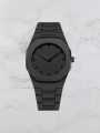 Arabic Aura Latest 2025 Watch for Men Boys| Matt Black Arabic Aura Watch for Men Women| Butterfly Clasp High Quality Watch. 